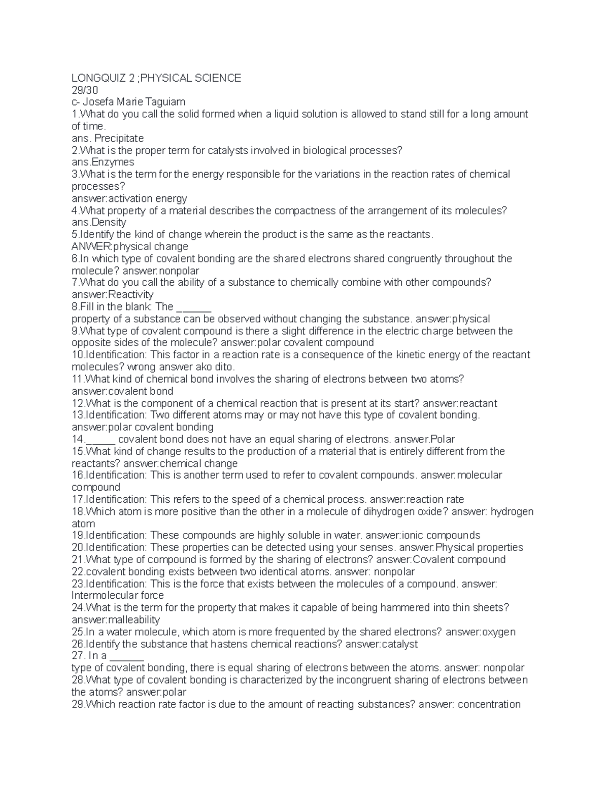 Physical-science.docx · version 1 - LONGQUIZ 2 ;PHYSICAL SCIENCE 29/ c ...