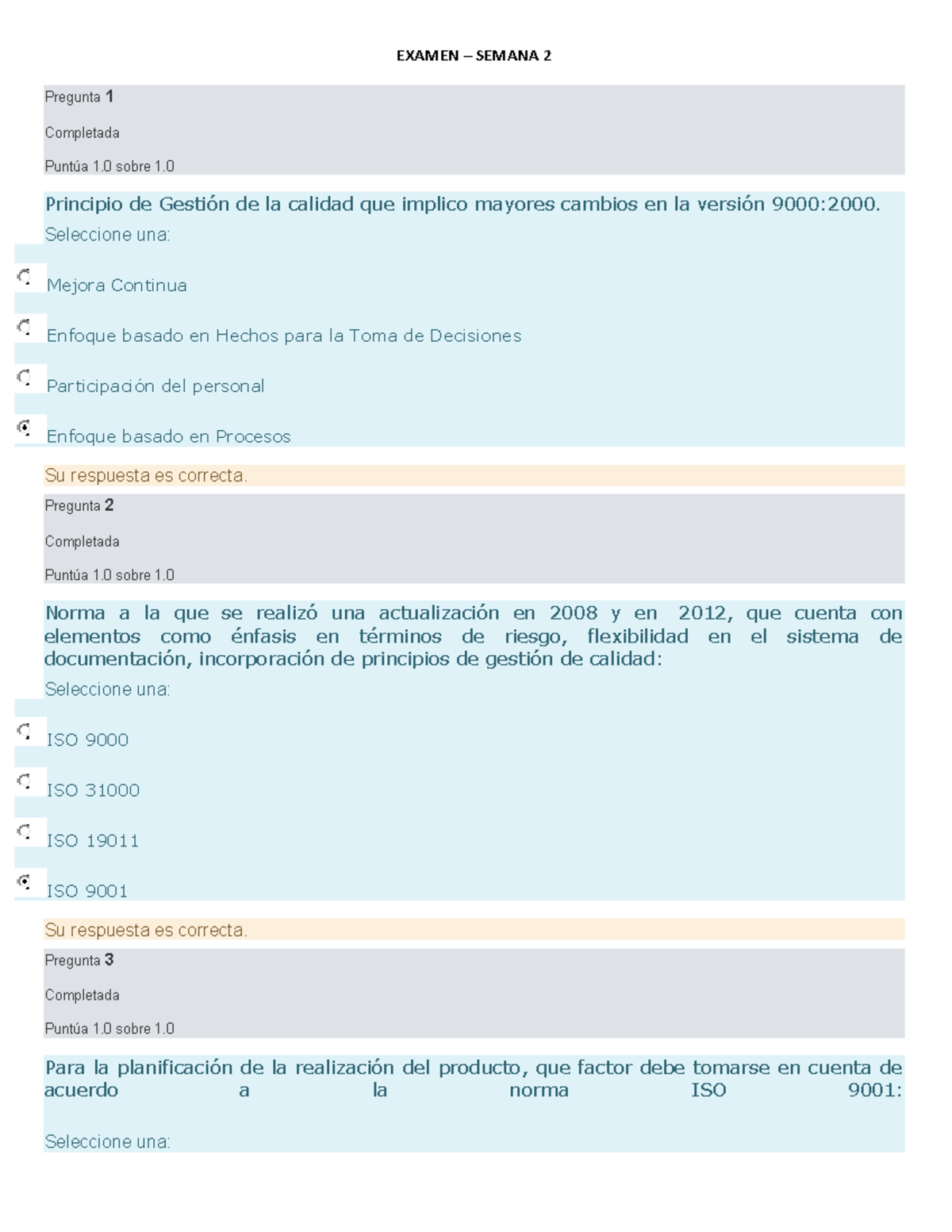 Examen Semana Examen Semana Pregunta Completada Punt A Sobre Principio De