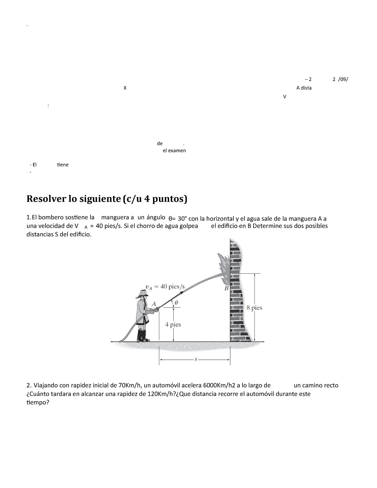 Examen-parcial 1-dinamica Compress - . – 2 2 / 09 / X A Dista V : De ...