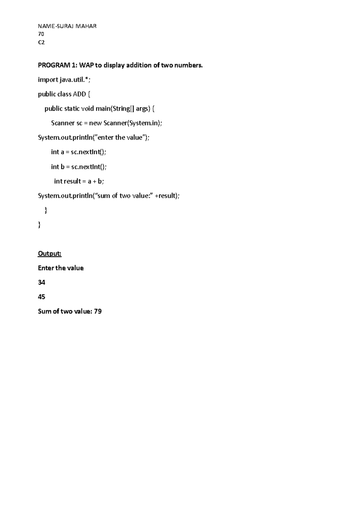 java-file-good-material-70-c-program-1-wap-to-display-addition-of