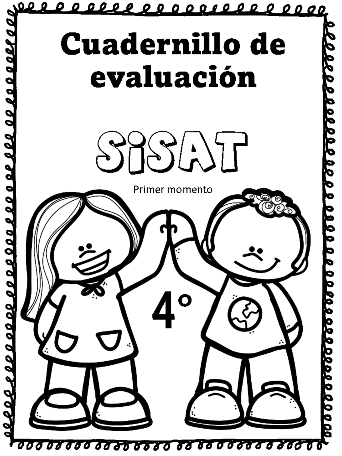 Sisat4grado MATERIAL APOYO Cuadernillo de evaluación SisAT 4