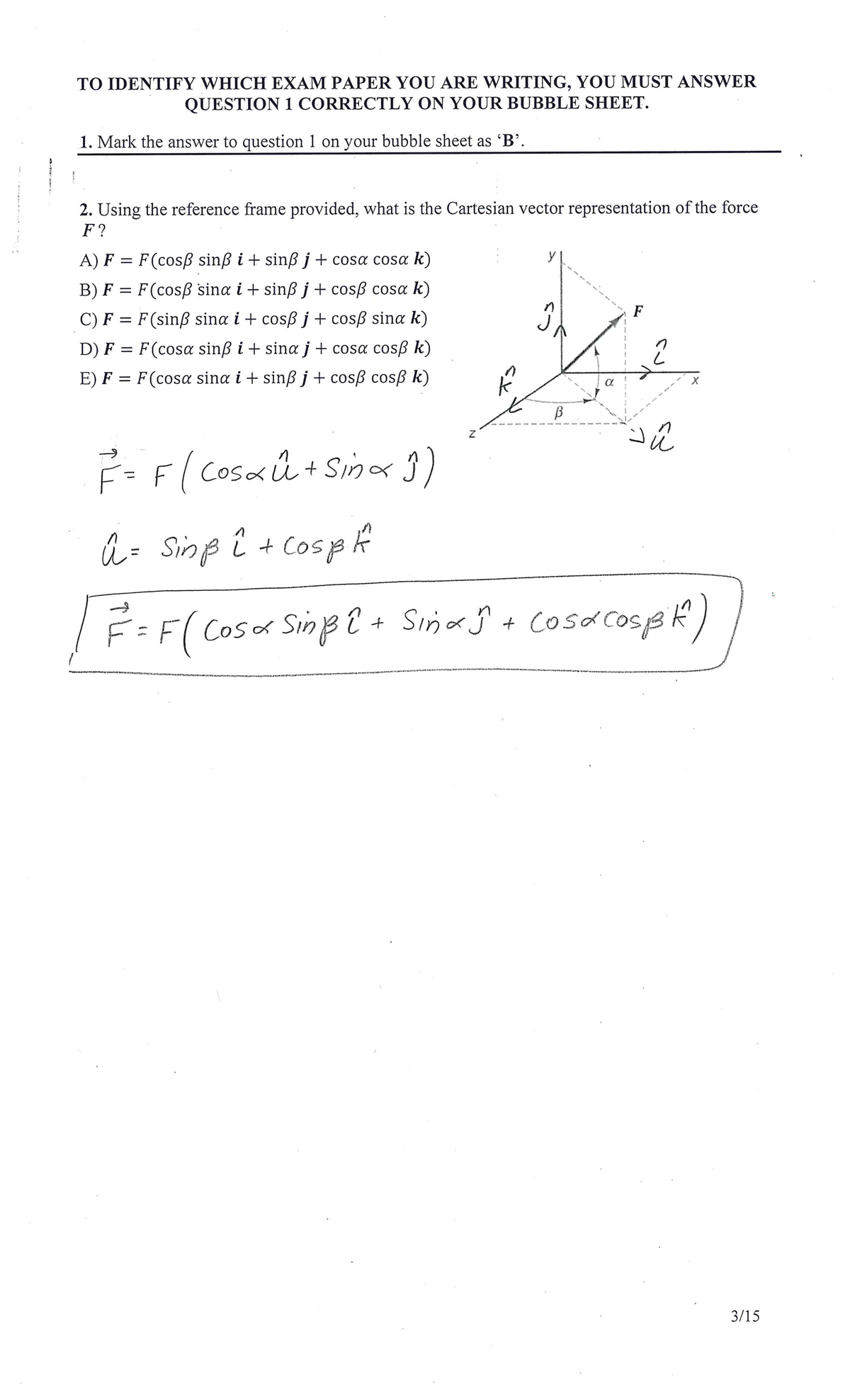 MidTerm 2019, questions and answers - TO IDENTIFY WHICH EXAM PAPER YOU Sns-Brigh10