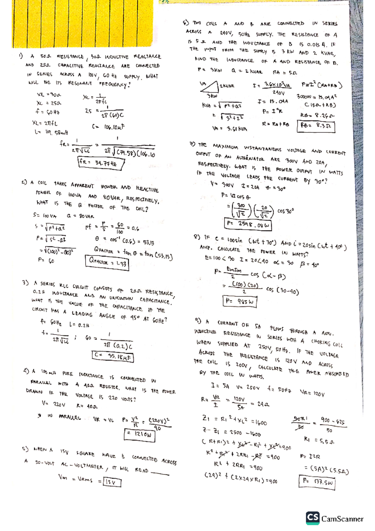 EE Review 2 - Activity - Bachelor of science in civil engineering - Studocu