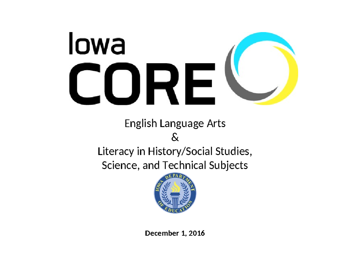 K-12 literacy 0 - lit work - English Language Arts & Literacy in ...