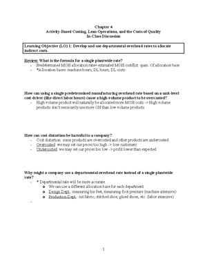 6e Ch 6 Directed Reading Guide - Chapter 6 Cost Behavior Directed ...