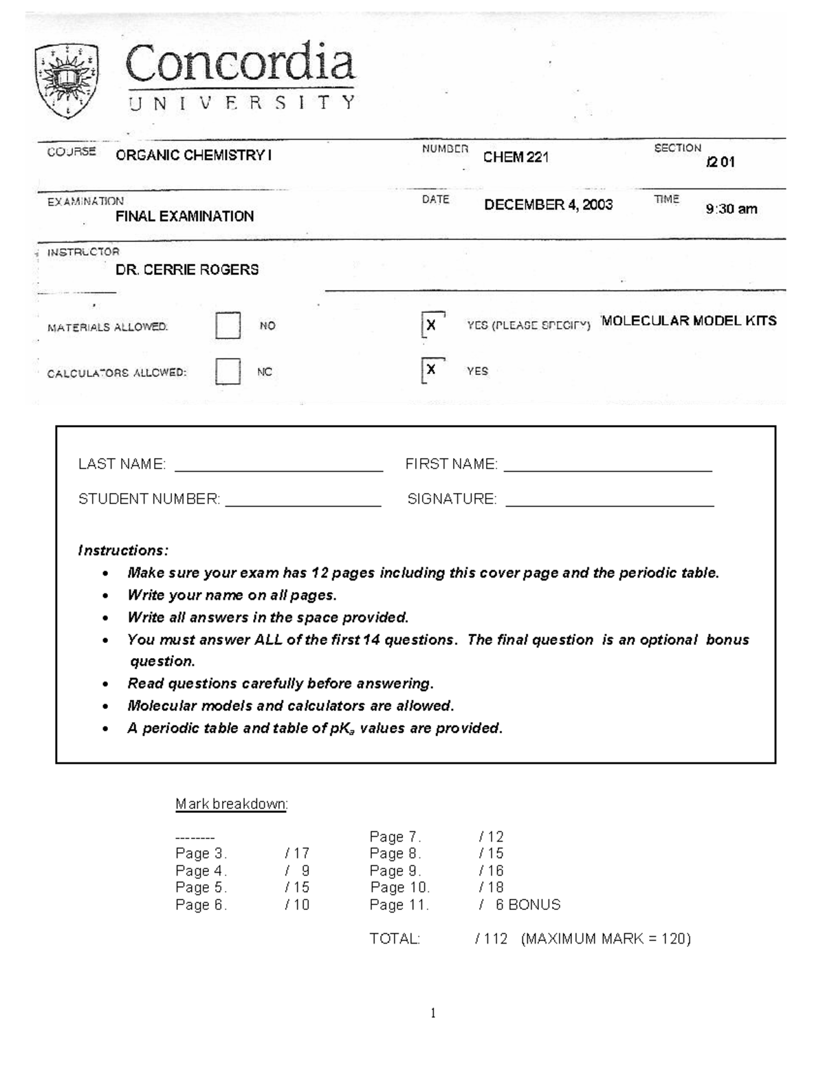 221 Final CWR F2003 01 - practice midterm - LAST NAME ...