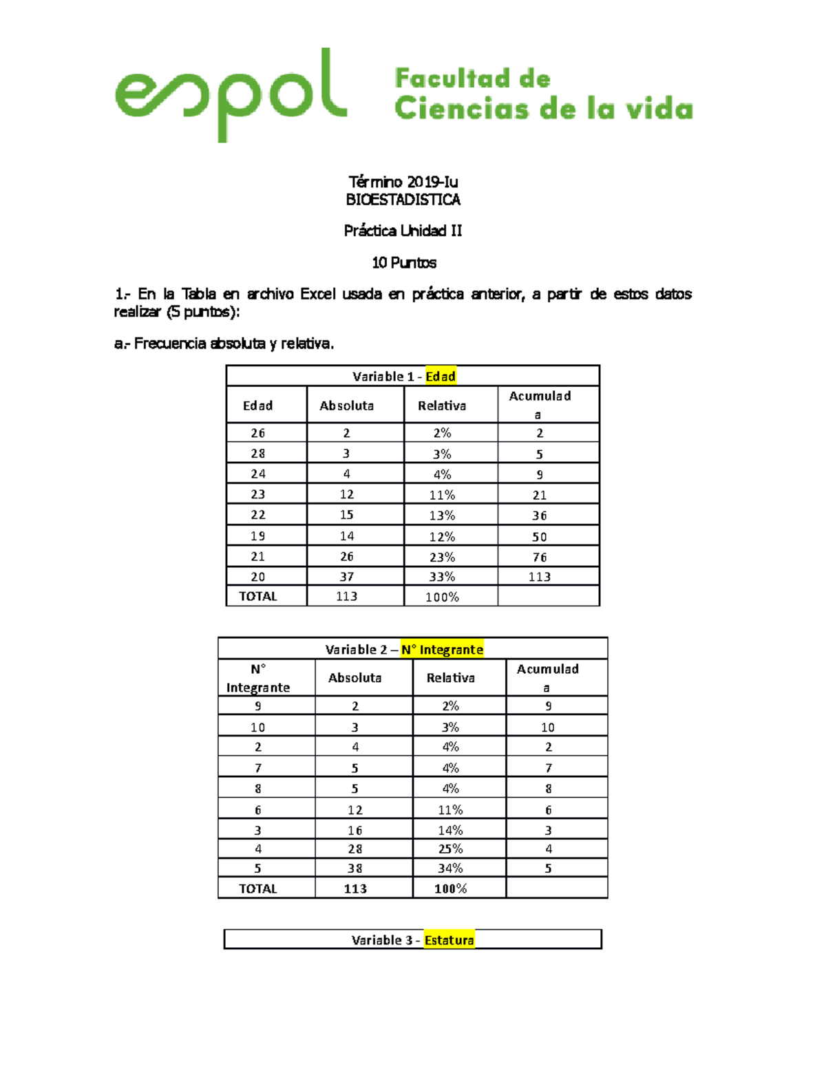 frecuencia relativa acumulada