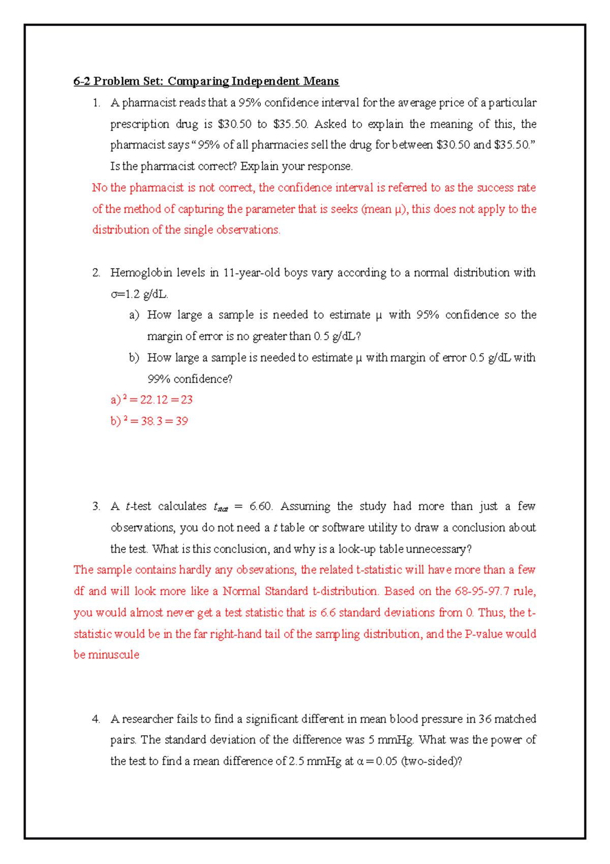 6-2-problem-set-comparing-independent-means-a-pharmacist-reads-that-a