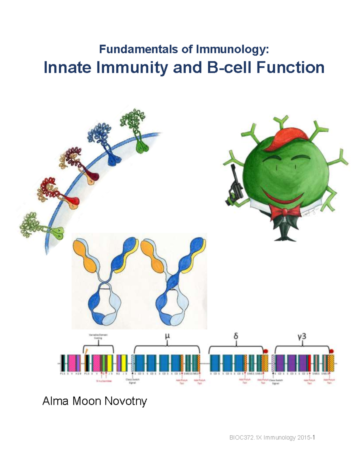 L1-3 U1 Outline - BIOC372 Immunology 2015- 1 Fundamentals Of Immunology ...