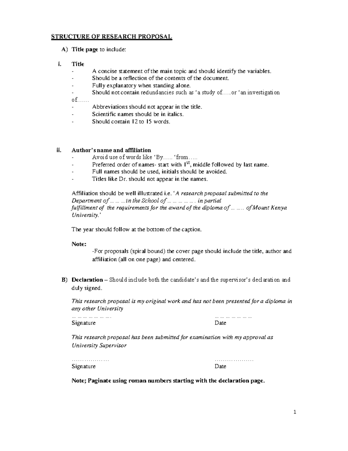 research proposal format university of mumbai