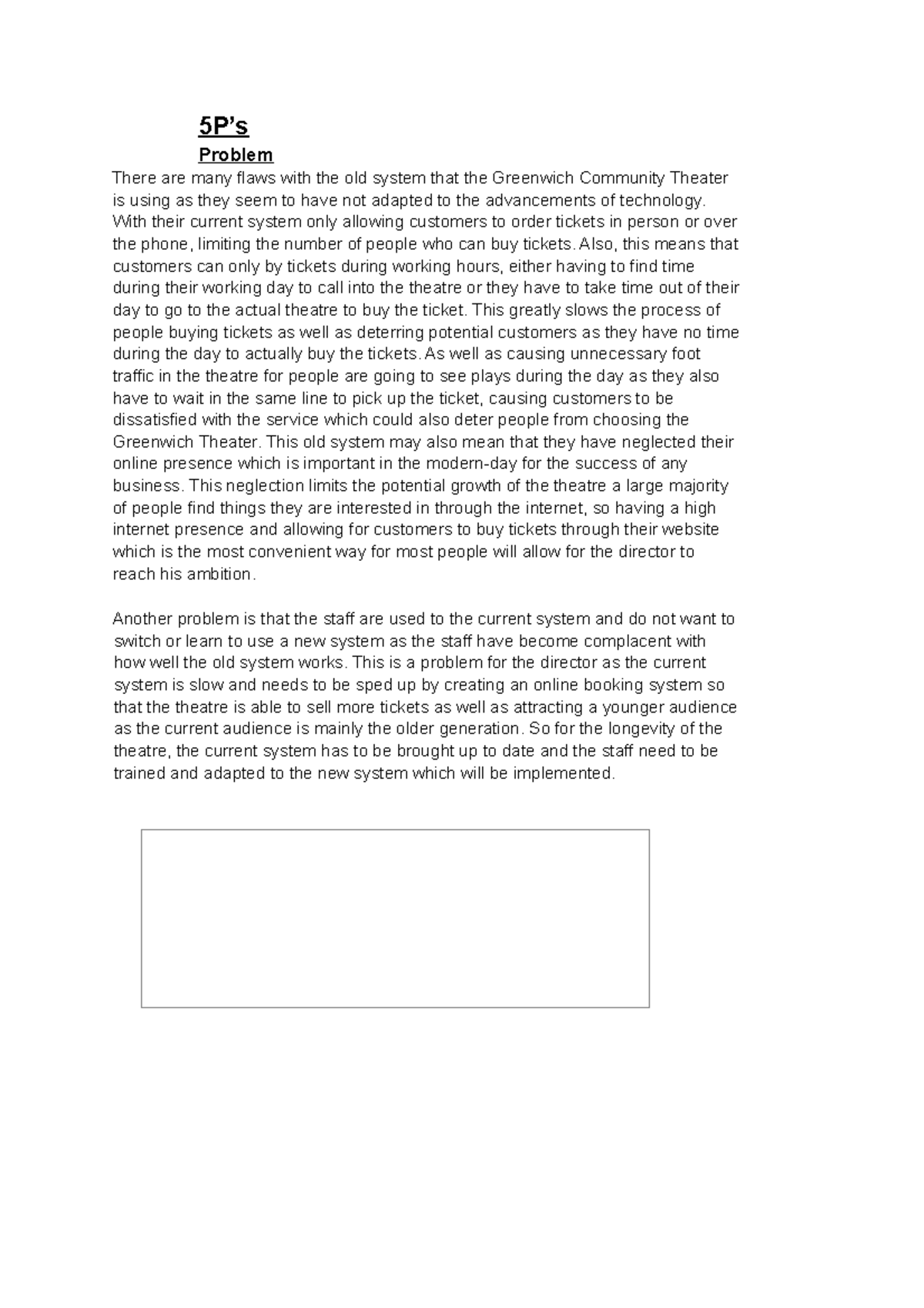 L3 - Principles of Software Engineering - 5P’s Problem There are many ...