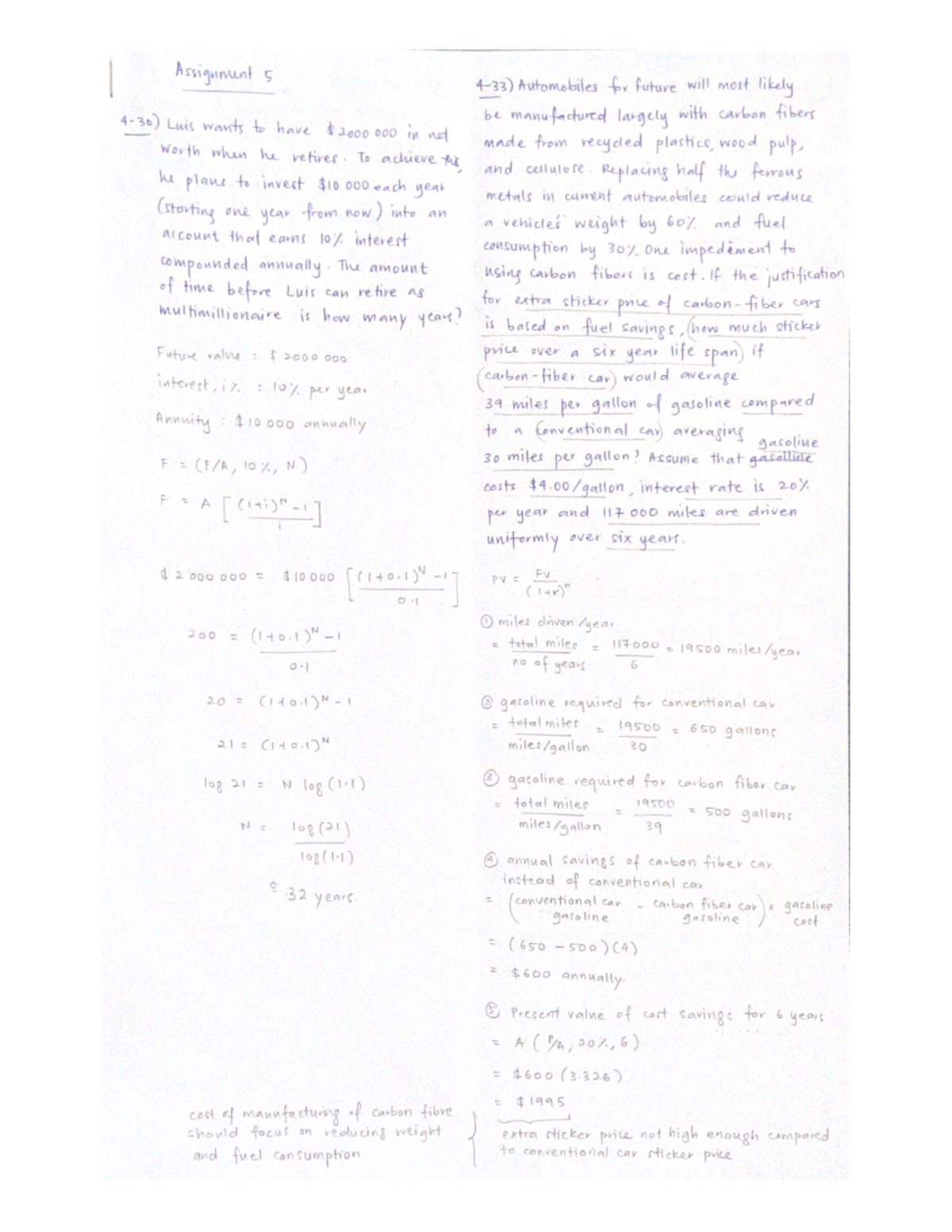 Assignment 5 Eee Engineering Economics And Entrepreneurship Studocu Assignment 5 Eee Engineering Economics And Entrepreneurship Studocu
