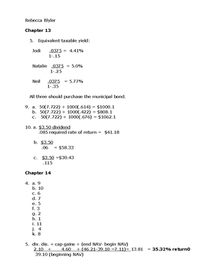 finance college homework