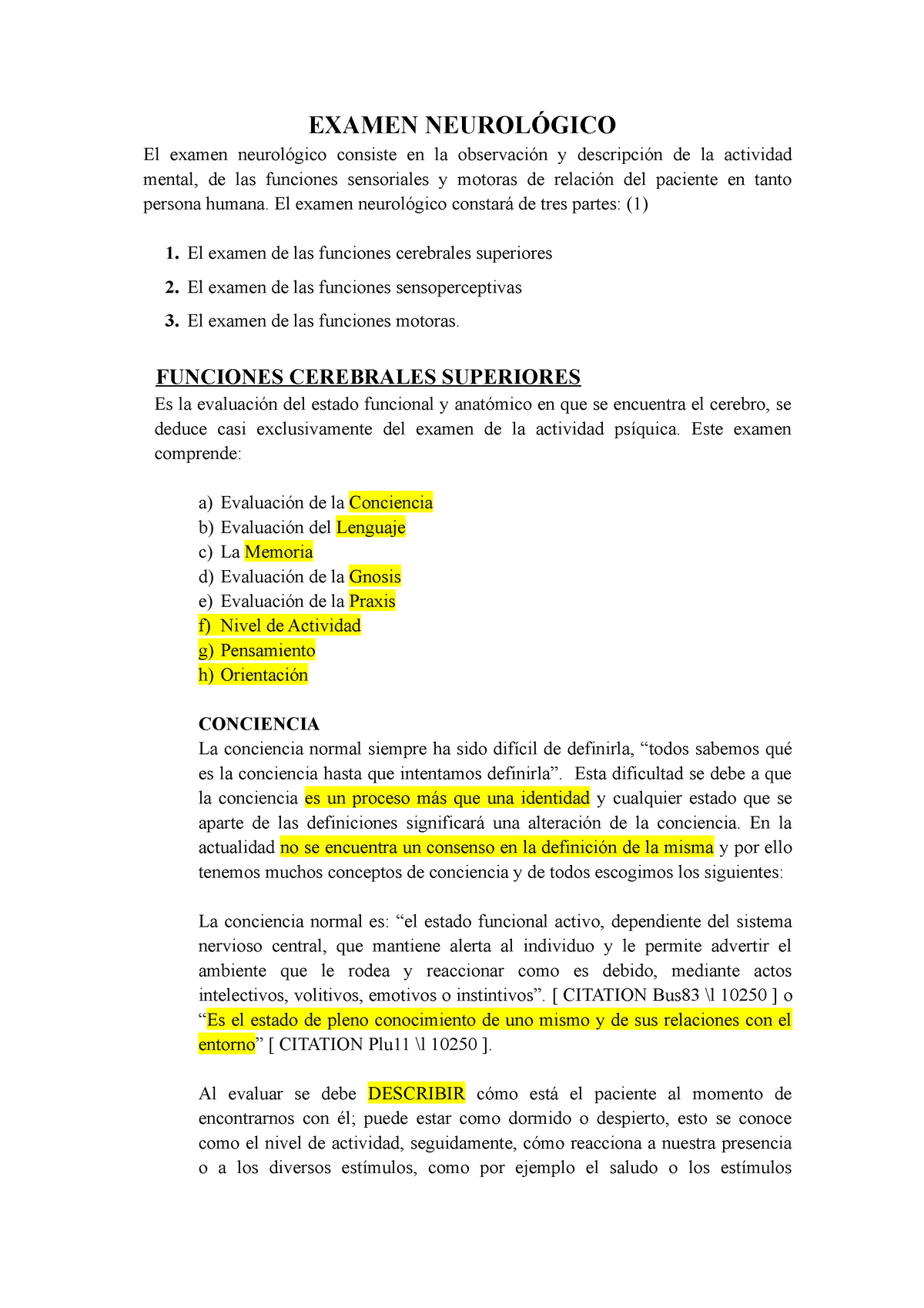 Manual PARA EL Examen Neurologico 2023 Semiologia (Reparado) (Reparado ...