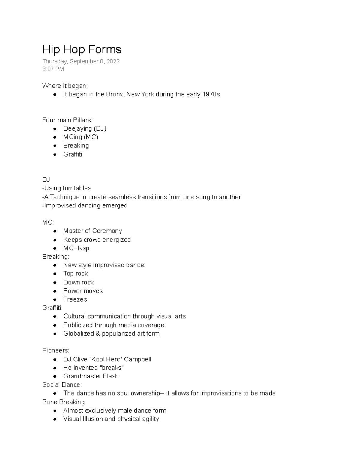 Hip Hop Forms - Hip Hop Forms Thursday, September 8, 2022 3:07 PM Where ...