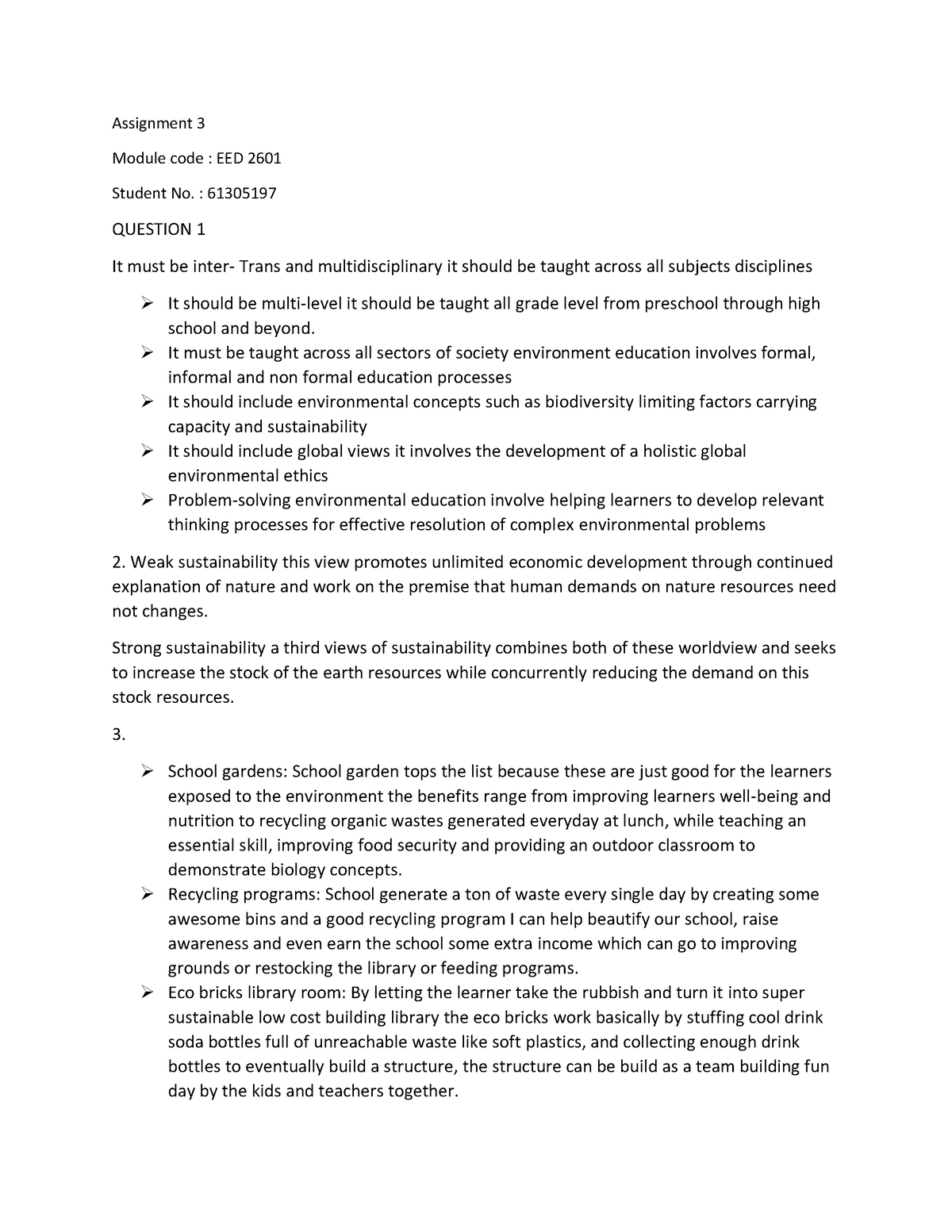 bte2601 assignment 3 lesson plan