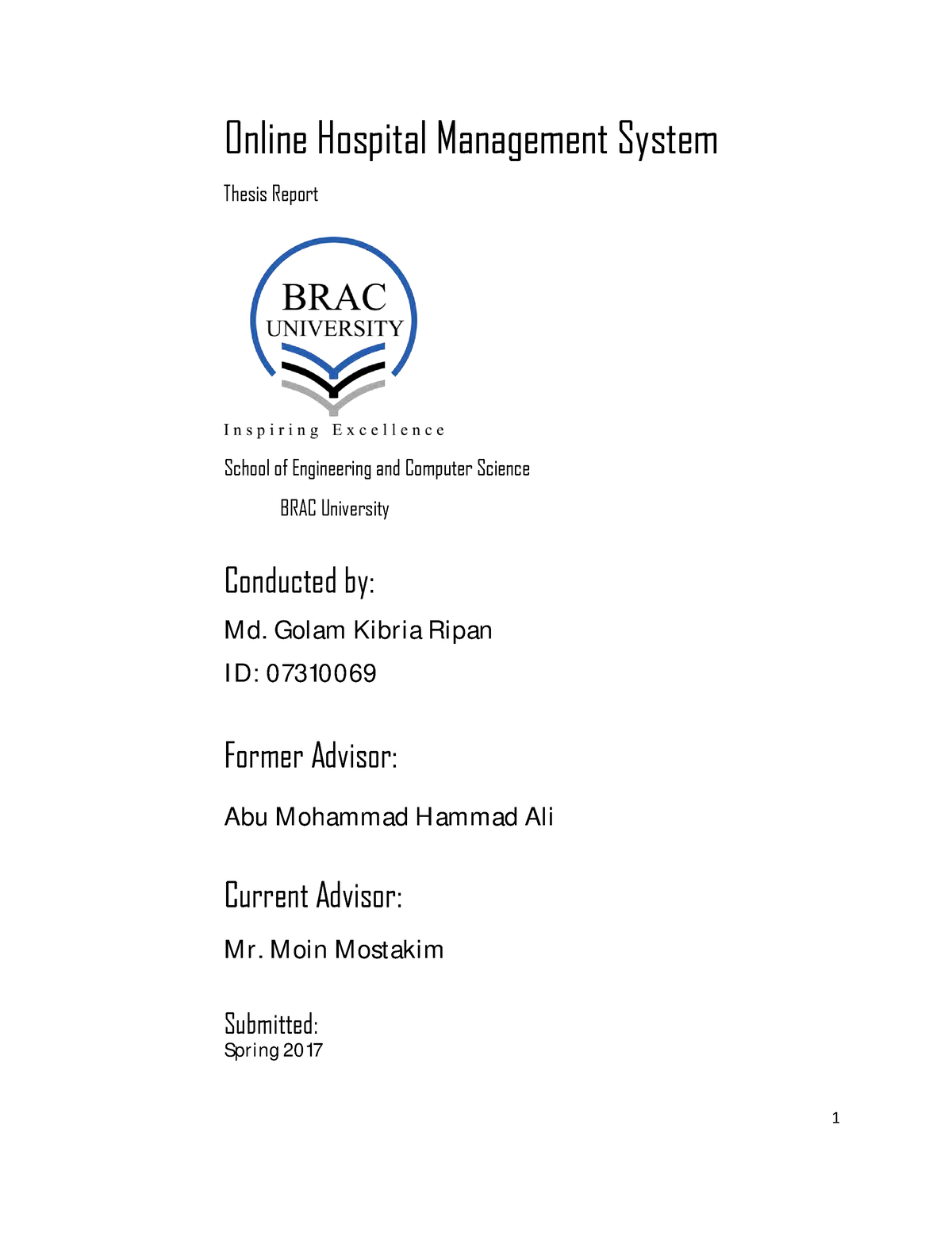 literature review on hospital management system report