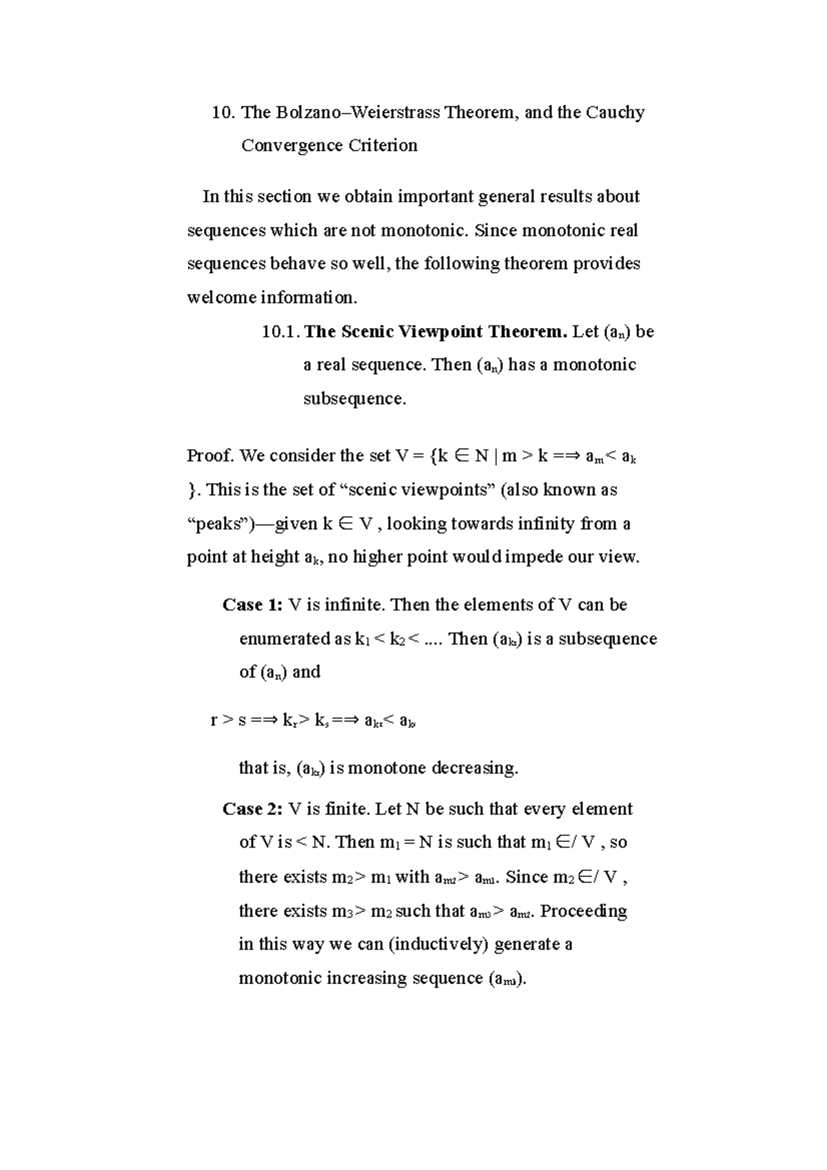 Analysis-Priestley-10 - The Bolzano-Weierstrass Theorem, and the Cauchy ...