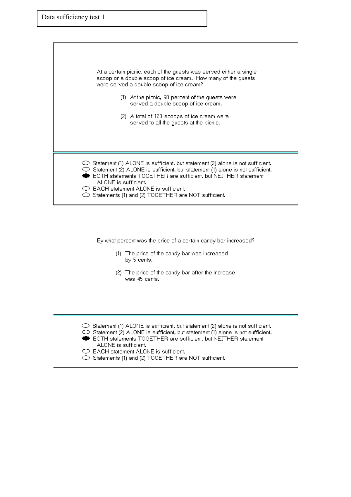 Vipdata sufficiency (1)- done - Strategic management - Data sufficiency ...