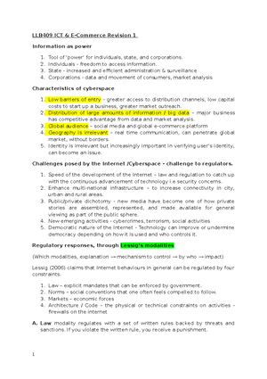 ICT Week 2 - ICT - ICT and E-commerce Law - Types of Expansion Buses ...