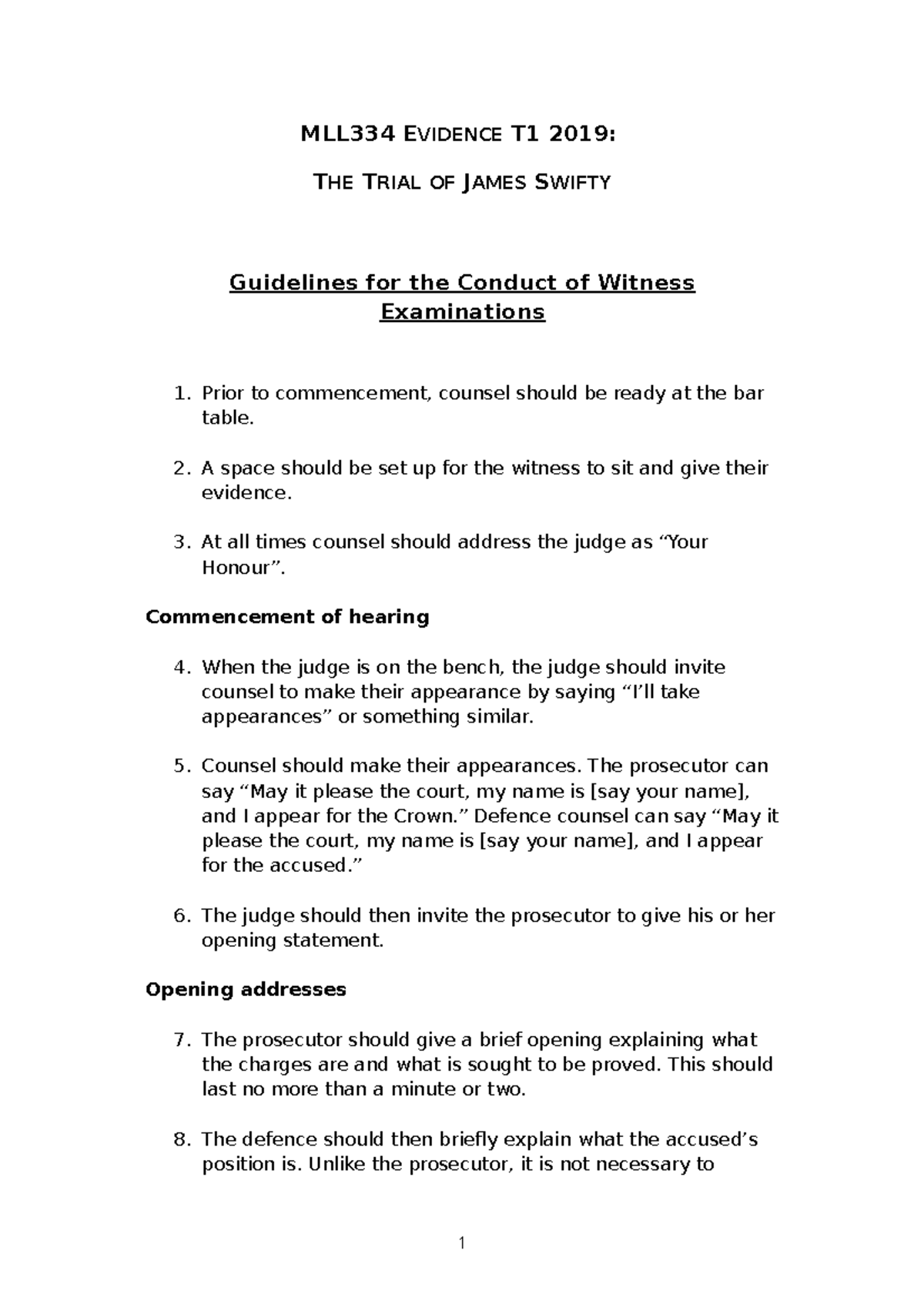 Business paper: Dissertation protection witness