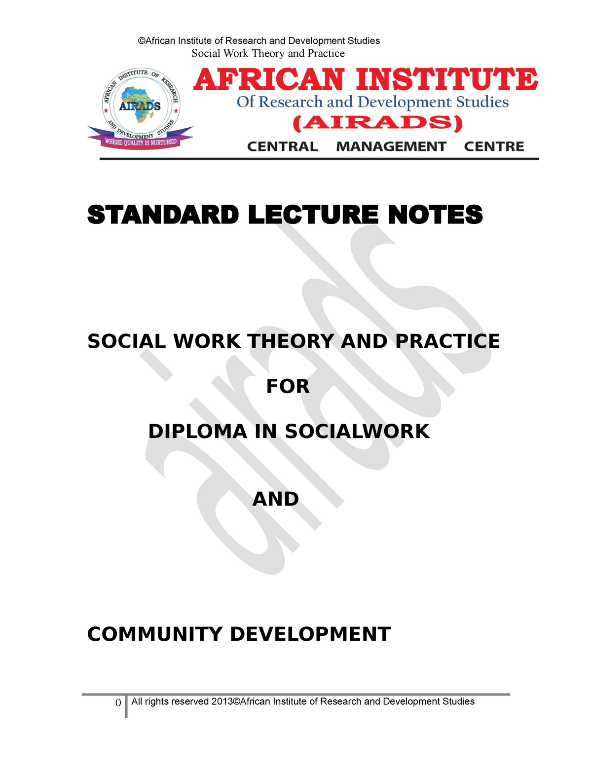 social work research notes