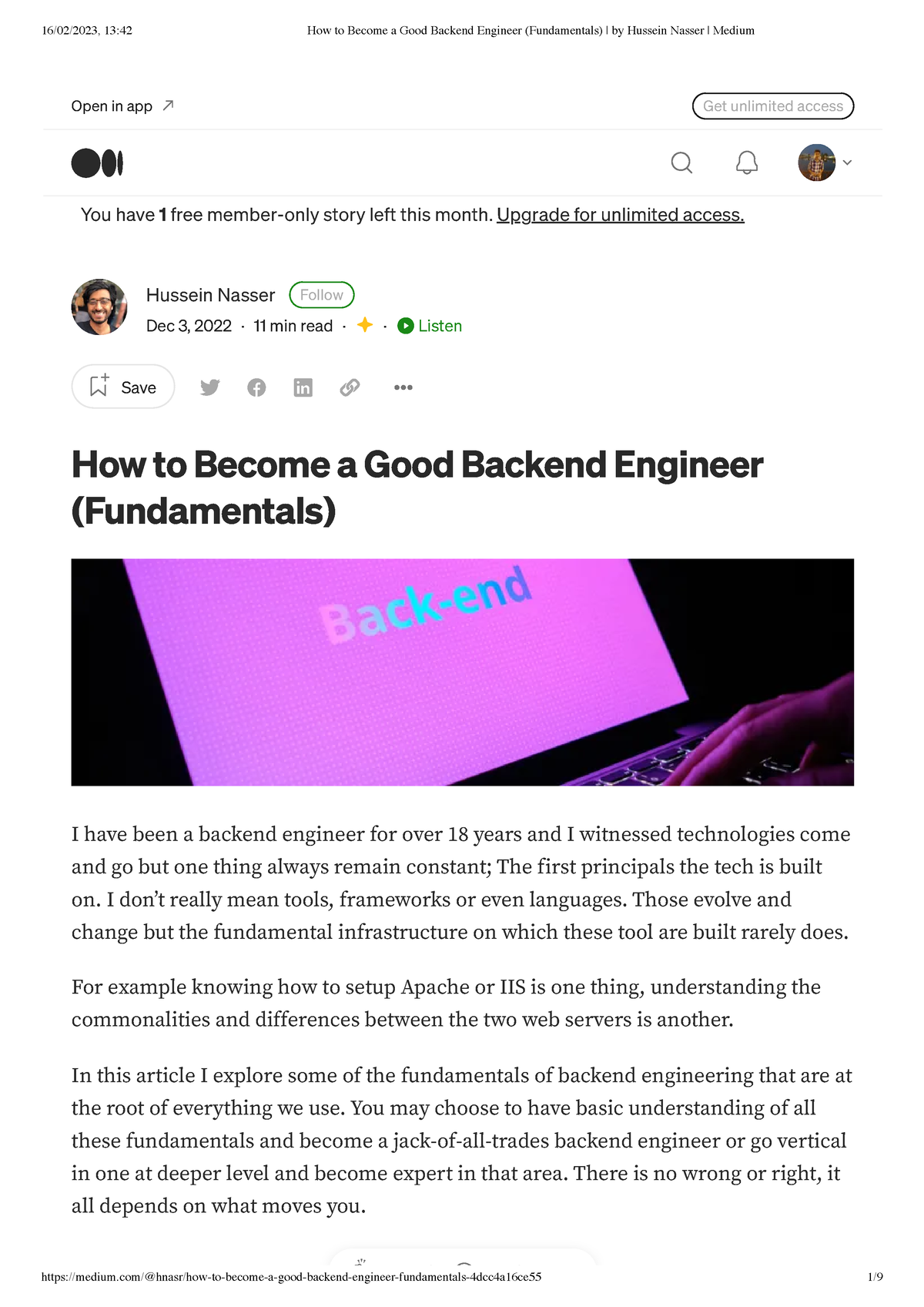 how-to-become-a-good-backend-engineer-fundamentals-by-hussein-nasser