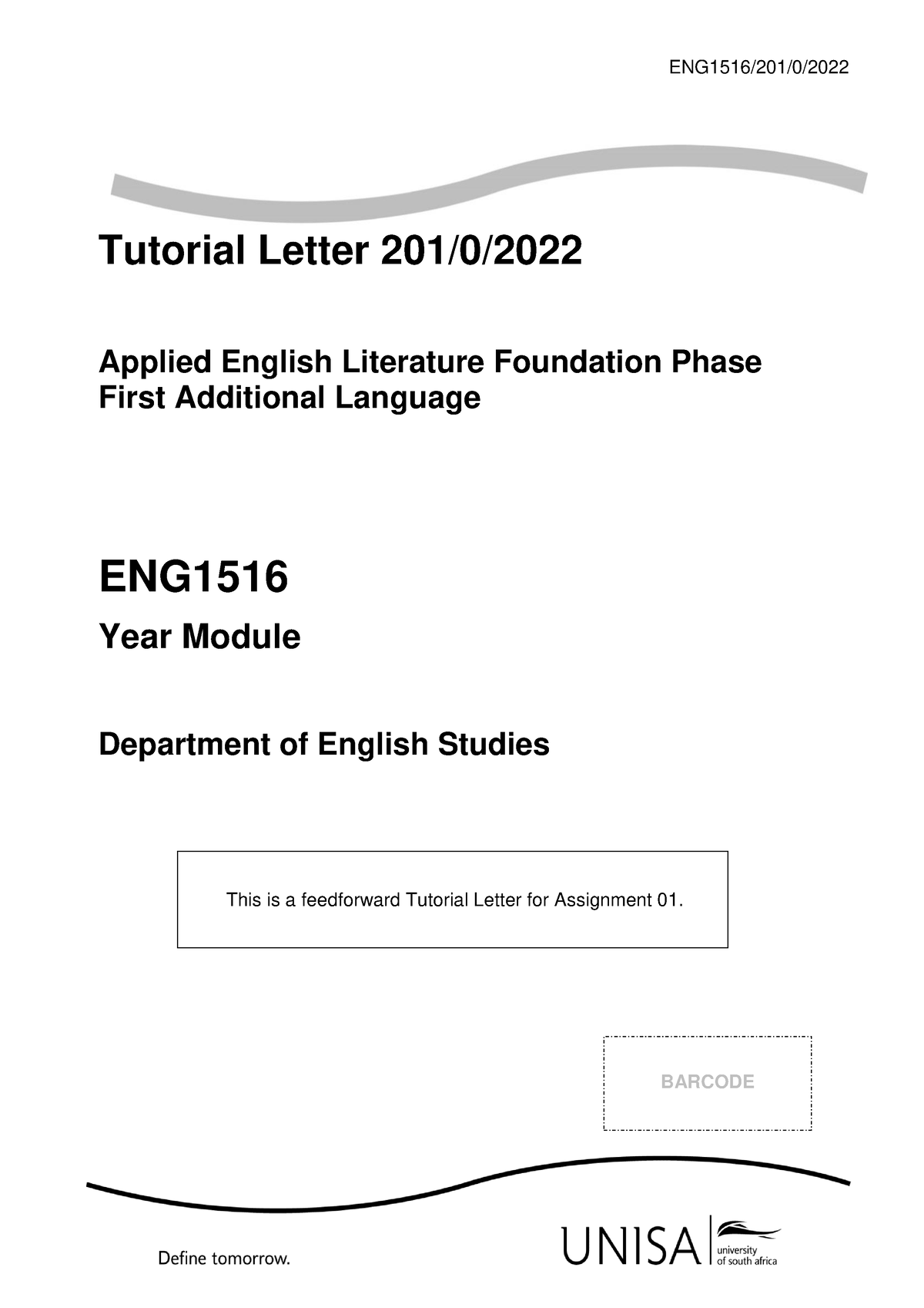 english 1516 assignment 1