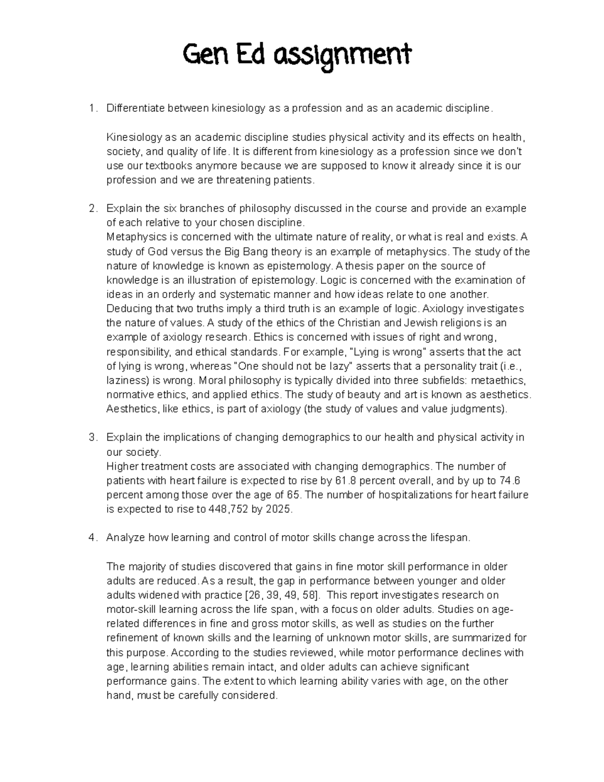 Gen+Ed+assignment+1 - Work - PSYC 2301 - LC - Studocu