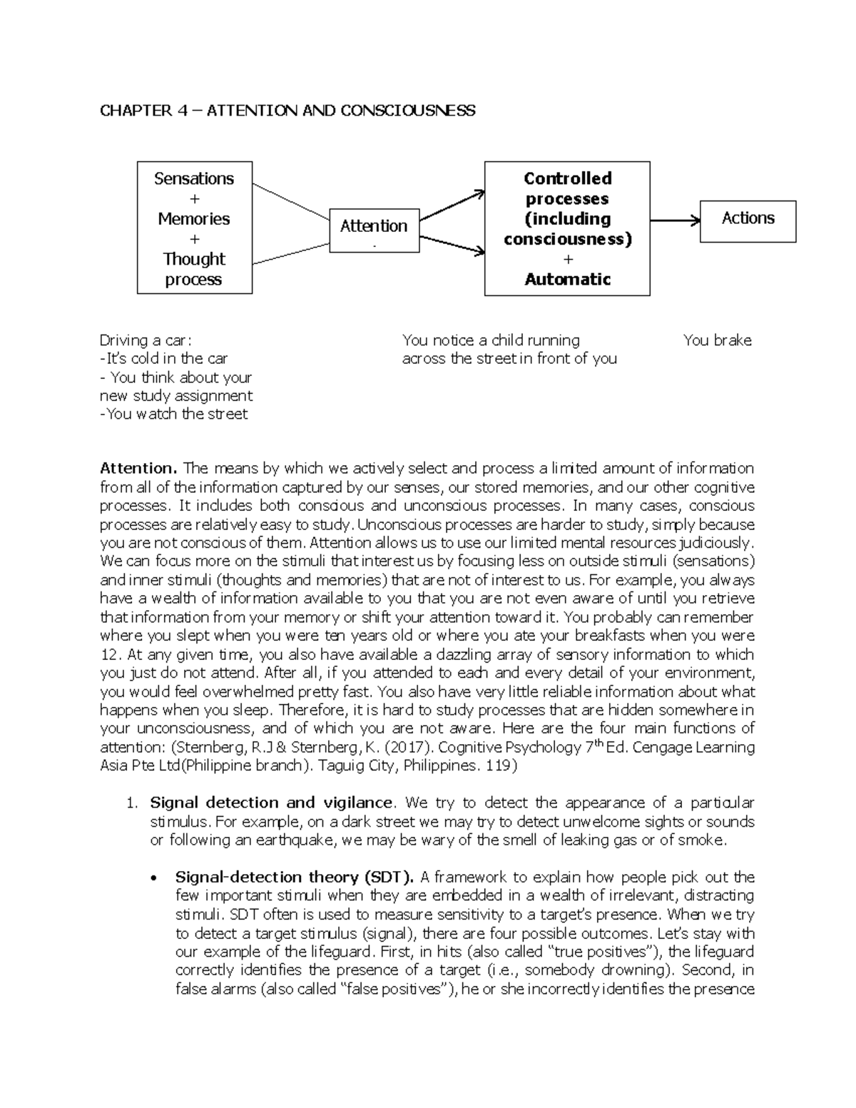 Midterm ILG - Lecture notes 1-10 - CHAPTER 4 – ATTENTION AND ...