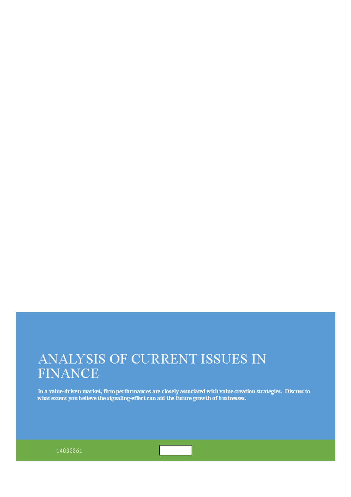 course-work-for-analysis-of-financial-crisis-analysis-of-current