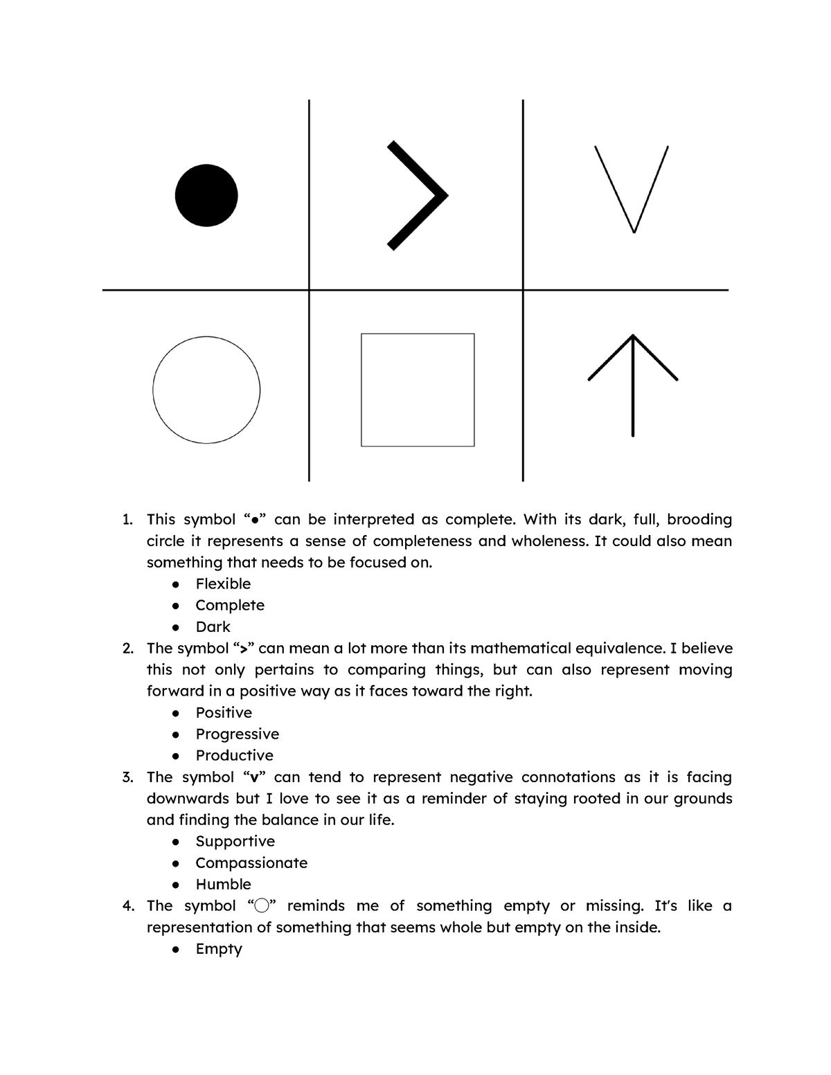 Symbol Interpretation - This symbol “ ” can be interpreted as complete ...