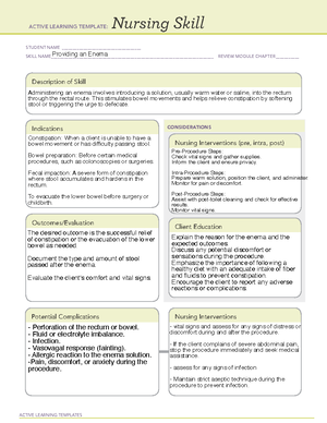 Sepsis SIM Week 6 - Template - The Systemic Inflammatory Response ...