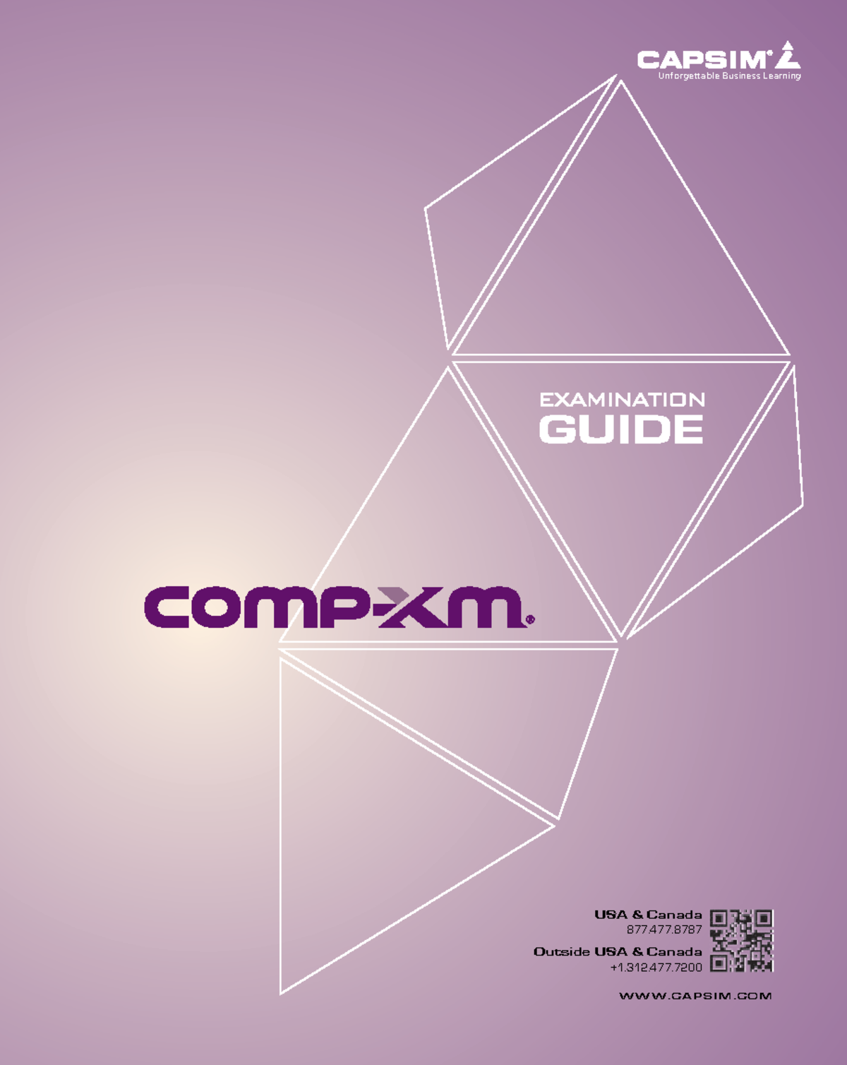 Comp-XM Examination Guide - USA & Canada 877. Outside USA & Canada +1. ...