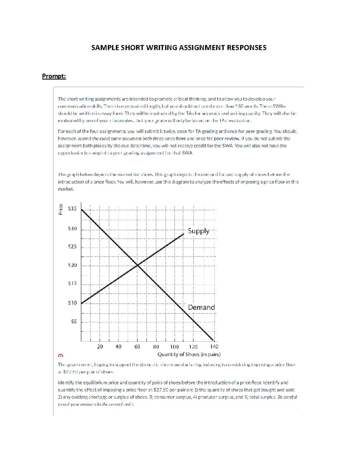 Sample Answer lecture notes for the math topics course - SAMPLE SHORT ...