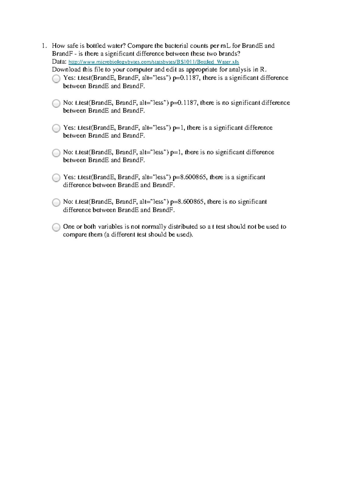 Practical Questions And Answers How Safe Is Bottled Water Includes