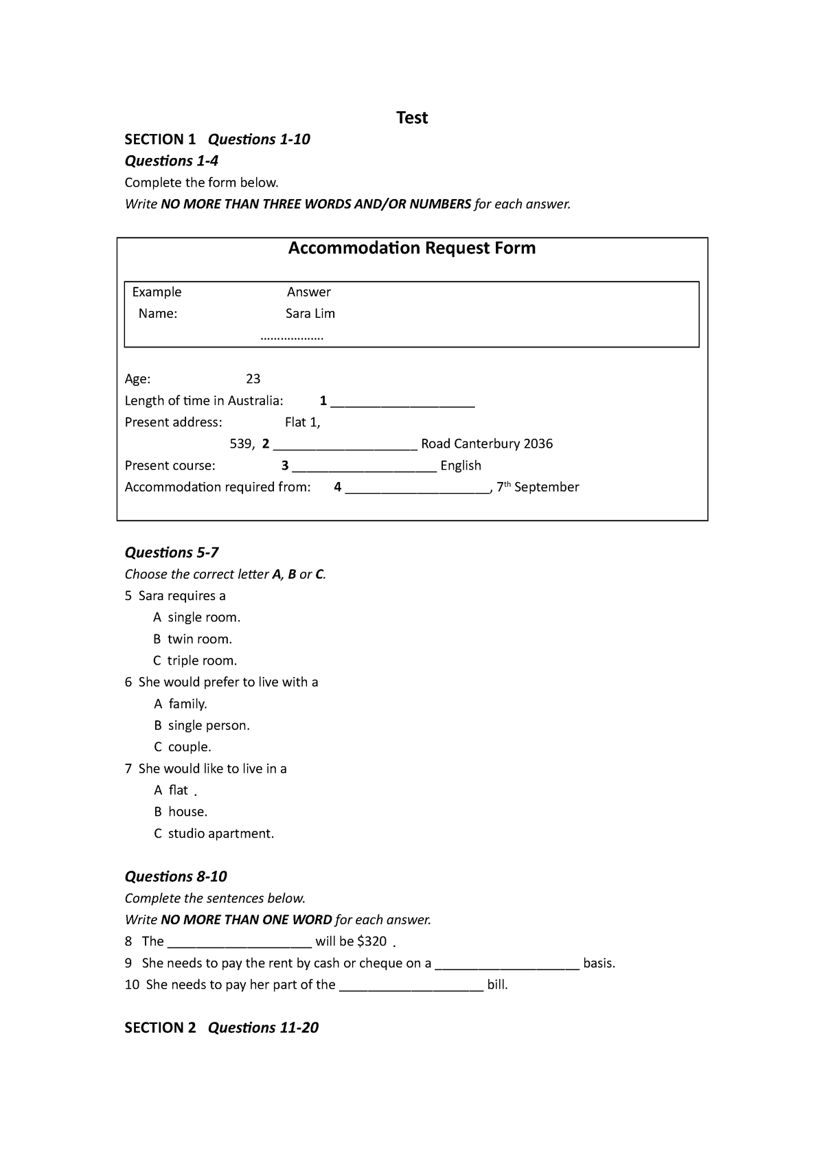 ielts-listening-test-test-section-1-questions-1-questions-1