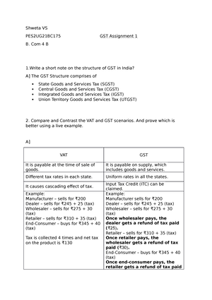 gst case study pdf