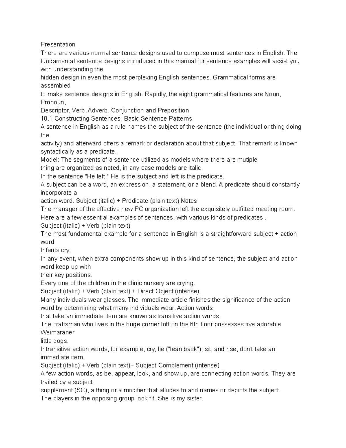 Advanced communication chpt 10 notes - Presentation There are various ...
