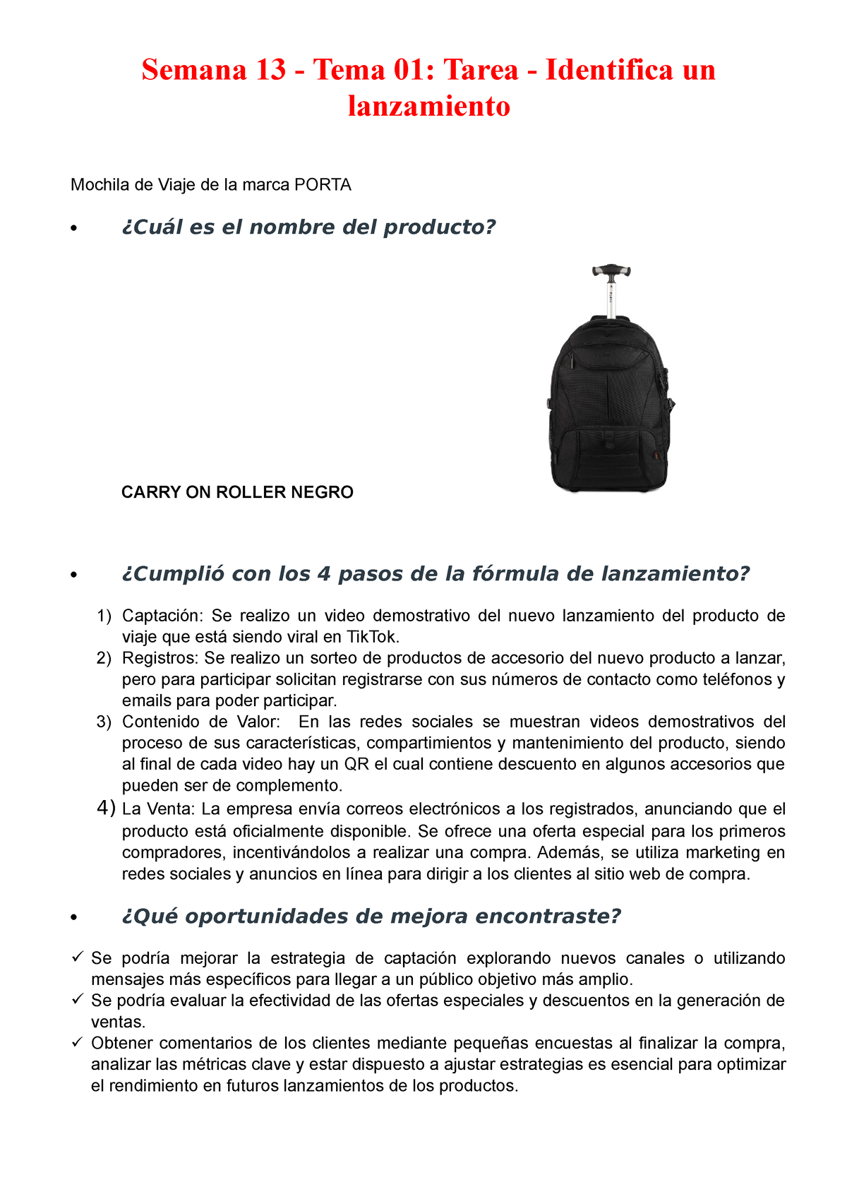 Semana 13- Tema 01-Identifica Un Lanzamiento - Semana 13 - Tema 01 ...