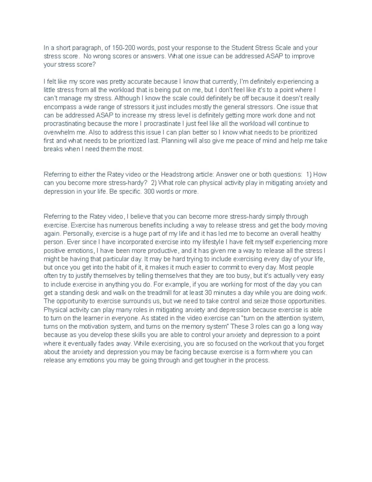 Module 2 - In a short paragraph, of 150-200 words, post your response ...