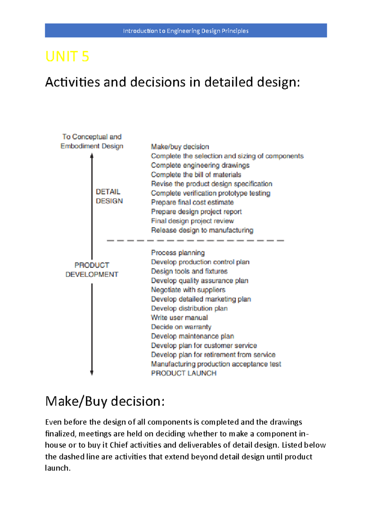 IEDP UNIT5 - lecture notes for subject introduction to engineering ...
