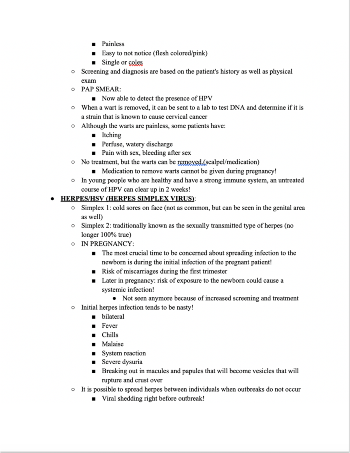 STI notes page 5 - NURS 326 - Studocu