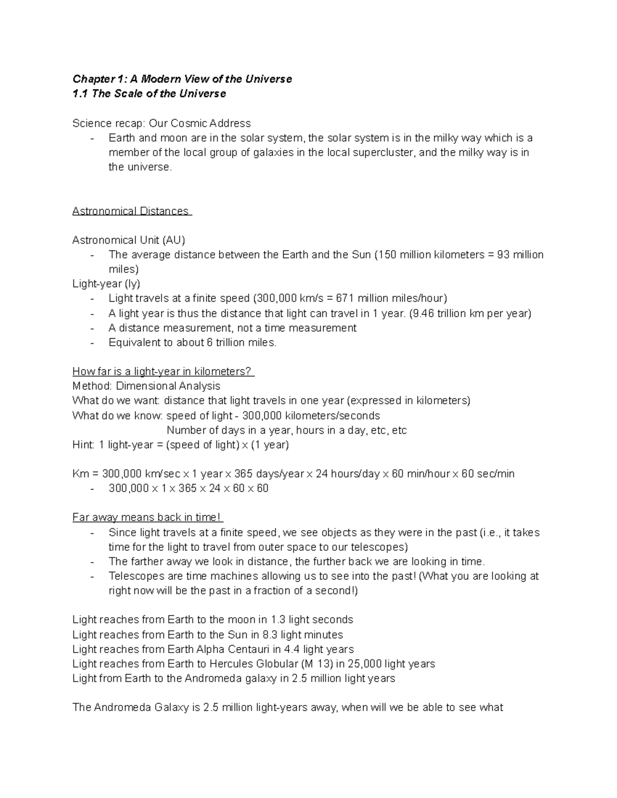 AST 1 17 23 - Lecture Notes From Astronomy: Intros To Stars, Galaxies ...