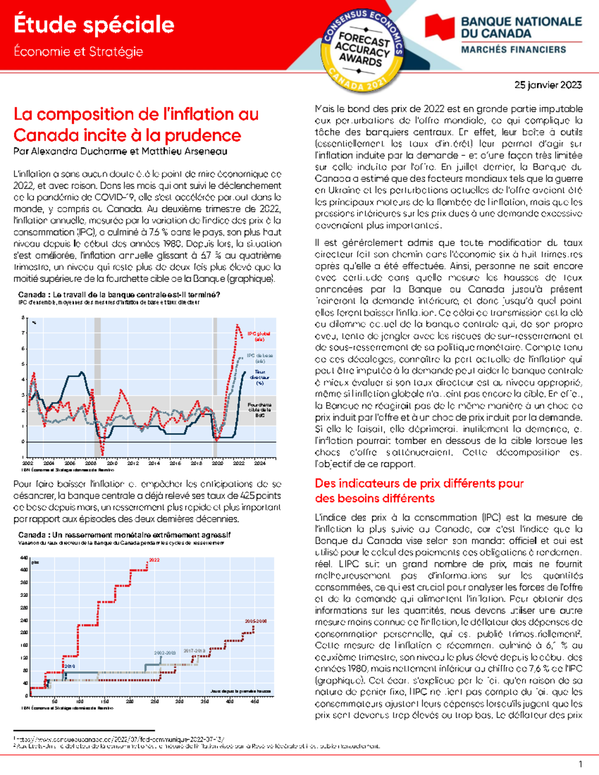 La composition de l'inflation au Canada incite à la prudence - 0 1 2 3 ...