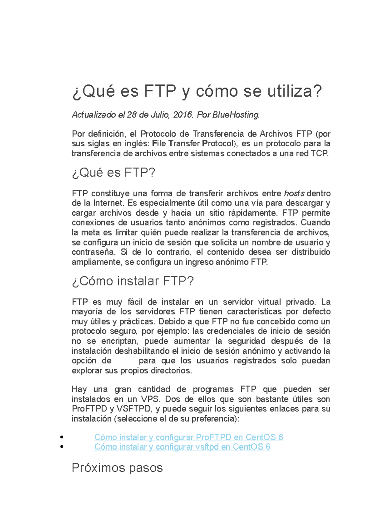 Qu Es Ftp Y C Mo Se Utiliza Qu Es Ftp Y C Mo Se Utiliza