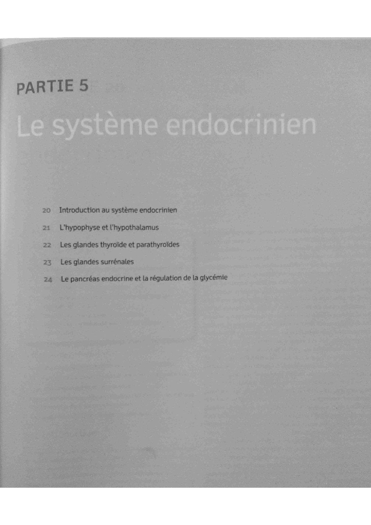 Physiologie endocrine L3 - PARTIE 5 Le système endocrinien 20 ...