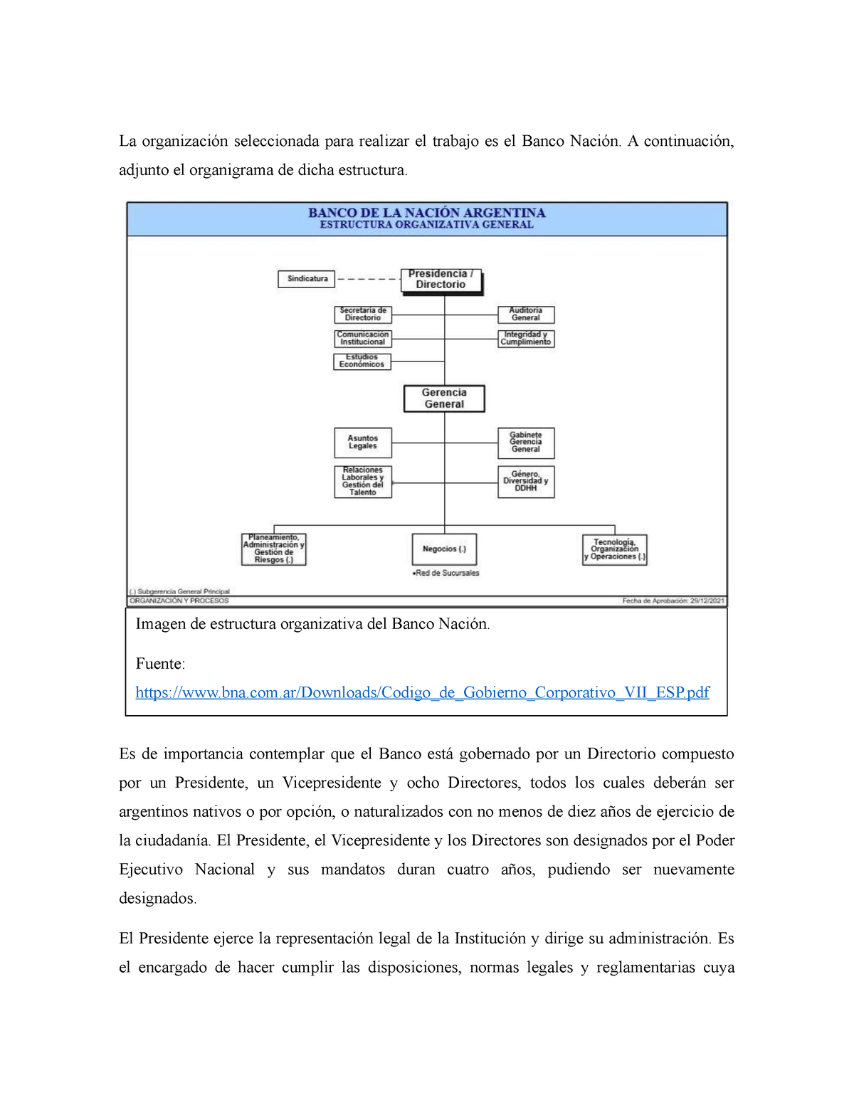 Actividad Evaluable Nº1 Comportamiento Organizacional - La Organización ...