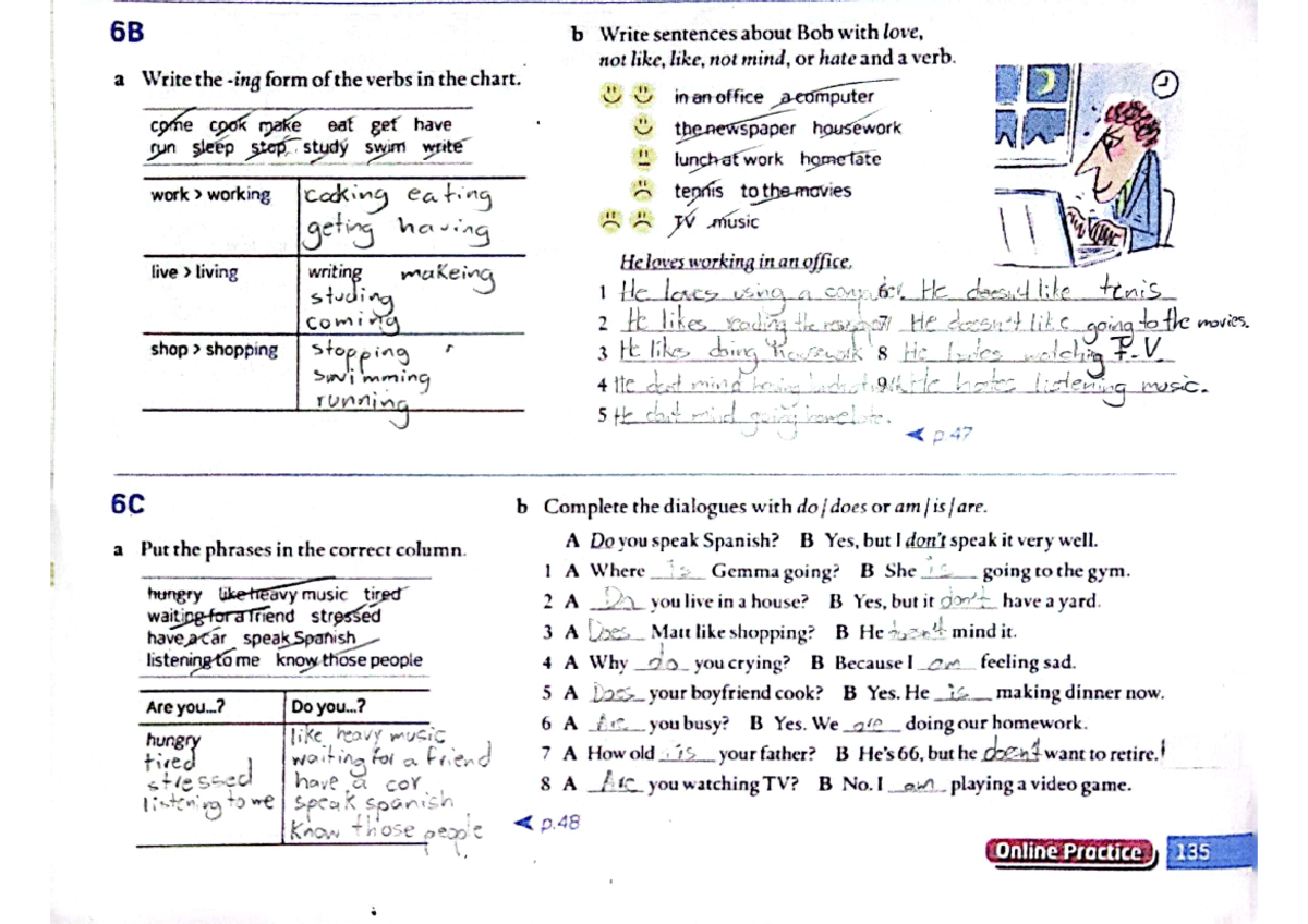 Lesson - Lección 6 - ingles l - Studocu