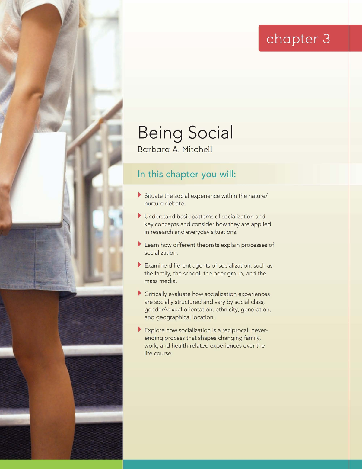 Principles of Sociology - Chapter 3 - Barbara A. Mitchell In this ...